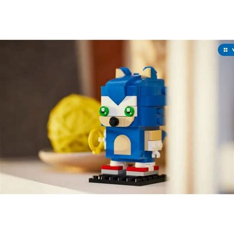 LEGO Brickheadz Sonic the Hedgehog 139pcs Toy Kit Set - Walmart.com