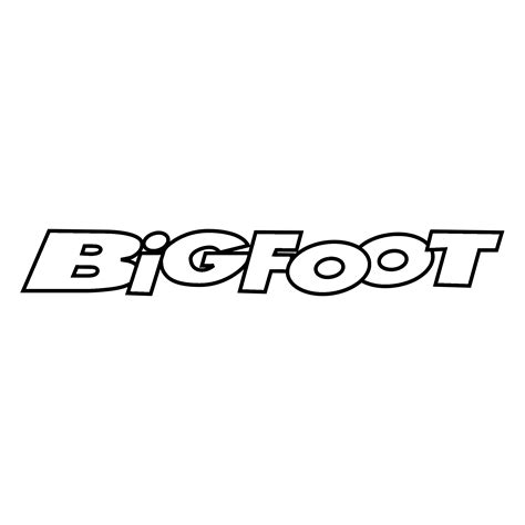 BigFoot Logo PNG Transparent & SVG Vector - Freebie Supply