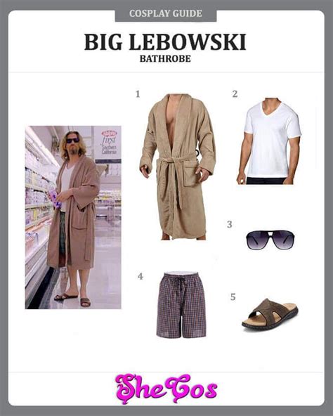 The Ultimate Big Lebowski "The Dude" Costume Ideas | SheCos Blog | The big lebowski, Big ...