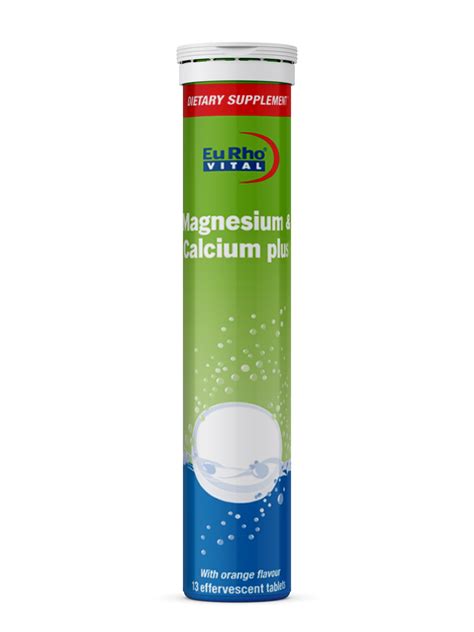 magnesium & calcium plus eurhovital- منیزیم کلسیم پلاس یوروویتال - hakiman