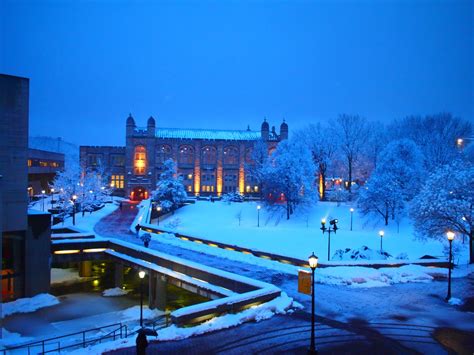 Lehman College Jazz Band: Lehman College on a cold day in February 2010