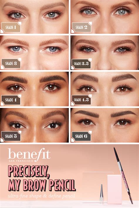 Precisely, My Brow Pencil Waterproof Eyebrow Definer - Benefit Cosmetics | Sephora | Brow ...