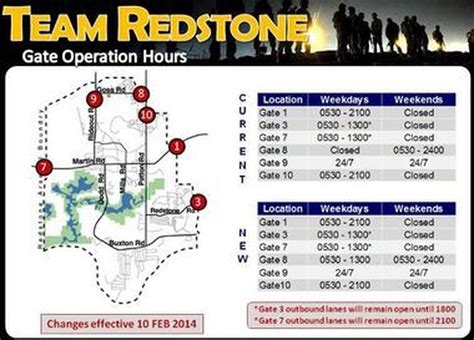 Redstone Arsenal's Gate 8 reopening in time for Monday morning's ...