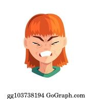 30 Crying Redhead Woman Clip Art | Royalty Free - GoGraph