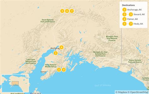 Kenai Fjords National Park Map - Maping Resources