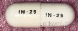 white capsule IN 25 - Australia Arthrexin indometacin 25 mg Pill Images