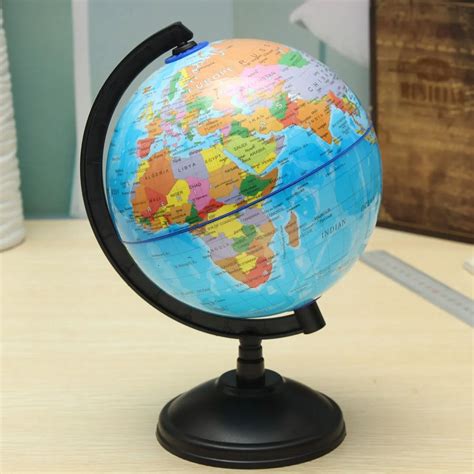 Aliexpress.com : Buy 14cm Plastic Montessori Mini World Globe Atlas Map ...