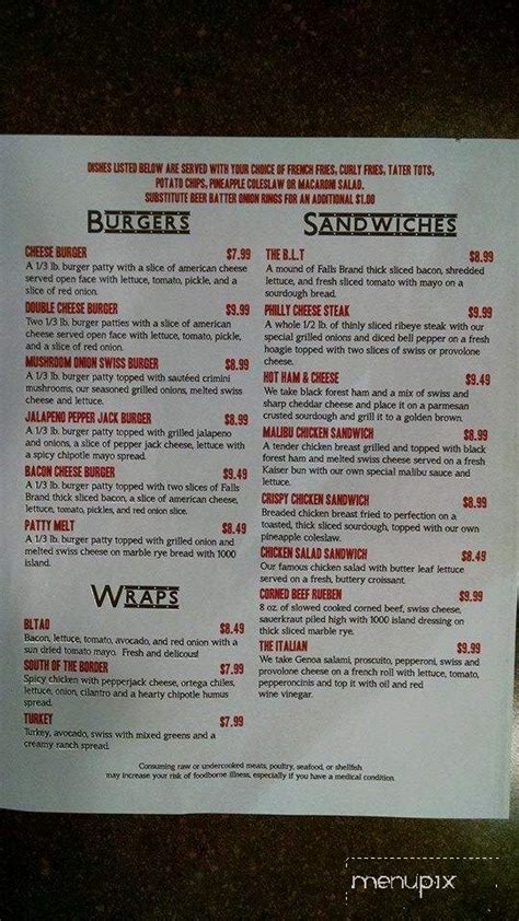 Menu of Cactus Grill in Kimberly, ID 83341