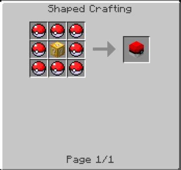 How To Make A Pokeball In Minecraft Pixelmon