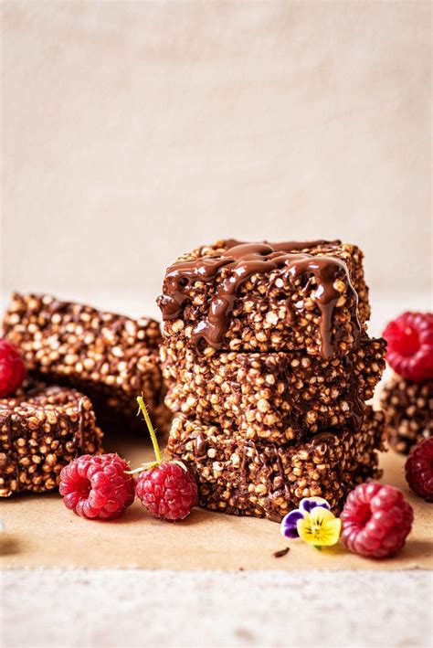 Chocolate Puffed Quinoa Bars | Occasionally Eggs | Recipe | Puffed ...