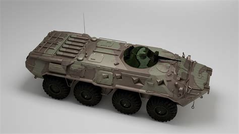 ArtStation - BTR-60 | Game Assets