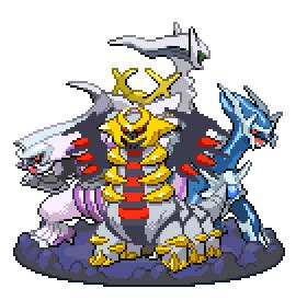 Pokemon Sinnoh Legendaries