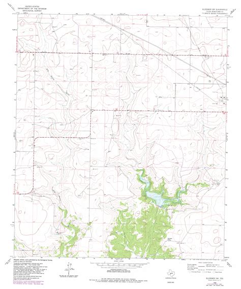 Eldorado SW, TX Topographic Map - TopoQuest