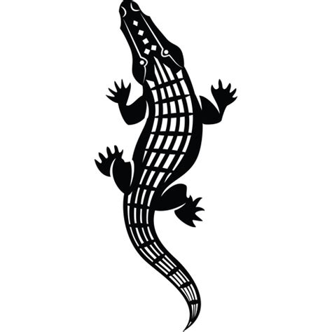 Alligator silhouette | Free backgrounds