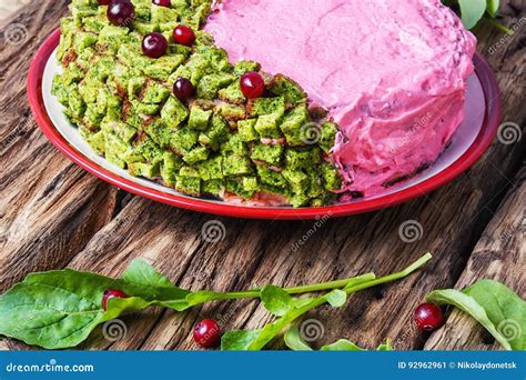 Pie with spinach stock image. Image of herb, vegan, berry - 92962961