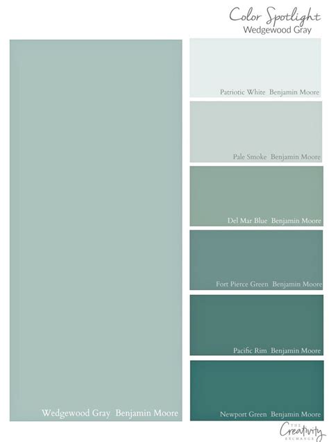 Benjamin Moore Wedgewood Gray: Color Spotlight | Paint colors for home, House paint exterior ...