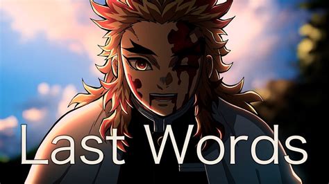 Rengoku Last Words! | Demon Slayer - YouTube