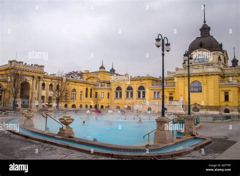 Szechenyi thermal baths Stock Photo - Alamy