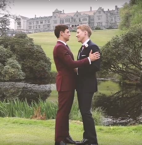 Tom Daley shares wedding day video with Dustin Lance Black