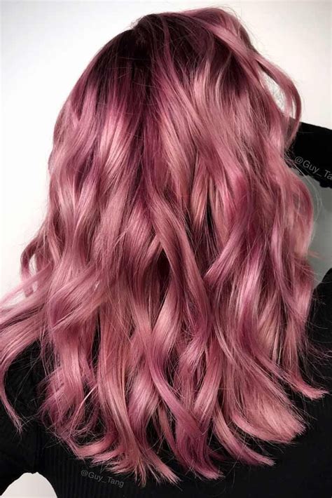 47 Breathtaking Rose Gold Hair Ideas You Will Fall In Love With Instantly | Hair color rose gold ...