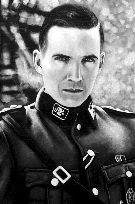 schindler's list ralph fiennes Painting by Andrew King | Saatchi Art