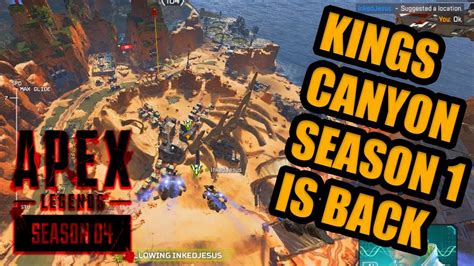 APEX LEGENDS: KINGS CANYON SEASON 1 IS BACK!! (APEX LEGENDS GAMEPLAY ...