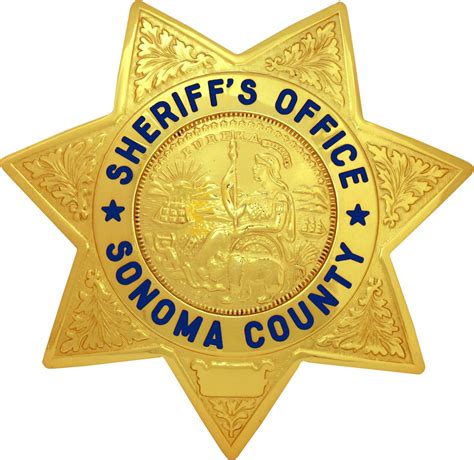 Badge of the Sonoma County Sheriff's Office — LEB