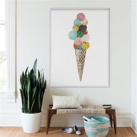 Ice Cream Wall Art Prints by Aiko Poole | Minted