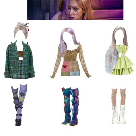 Fashion set ROSE/ GONE created via | Kpop outfits, Fashion, Stage outfits