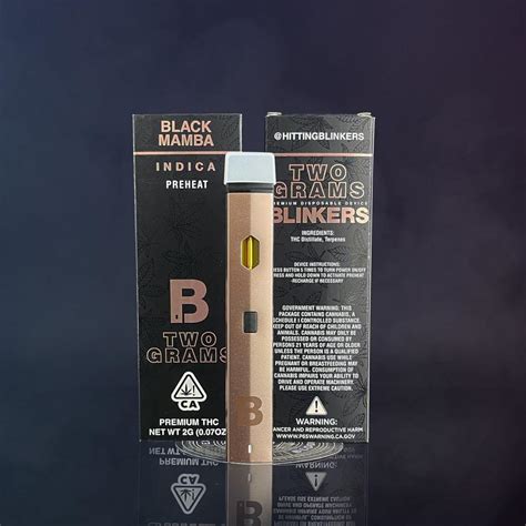 Blinkers 2G Disposable Device - Disposable Vape