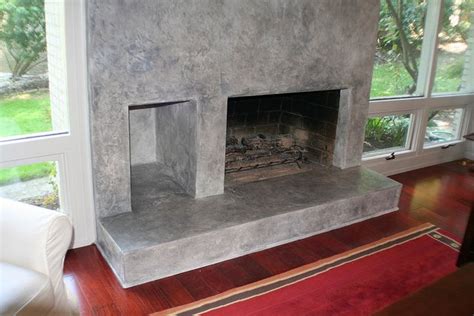 Venetian Plaster Fireplace | Fireplace, Family living rooms, Floor trim