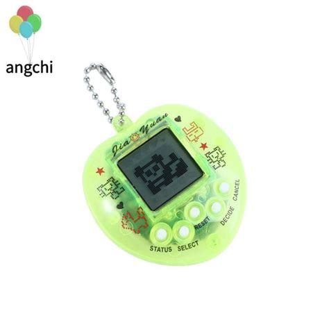 ANGCHI 90S Nostalgic Pixel Style Transparent Virtual Digital Pets Tamagotchi Electronic Pets Pet ...