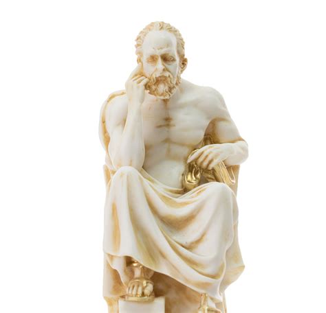 Socrates Famous Greek Philosopher Handmade-Handpainted Greek Sculpture ...