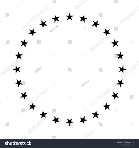 European Star Flag Symbol Eu Stars Stock Vector (Royalty Free ...