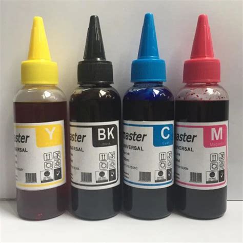 4 Color Dye Ink Universal Refill Ink kit for Epson / Canon / HP ...