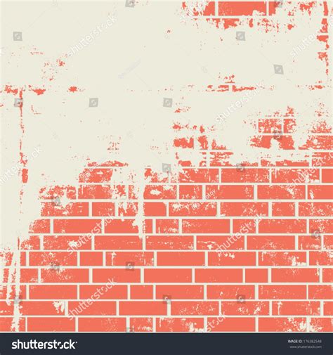 Brick Wall Texture Vector Background Stock Vector (Royalty Free ...