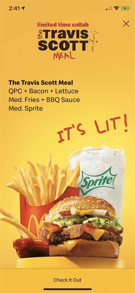 The Travis Scott Meal Cometh - Pulpconnection