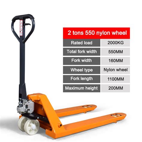 NEXA Hydraulic Pallet Truck 3 ton Capacity Hand Pallet truck forklift truck pallet jack lifter ...