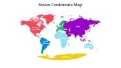 7 Continents Map Presentation and Google Slides Templates