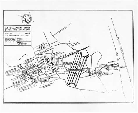 Philippines -- Clark Air Base Maps, Charts, and Blueprints