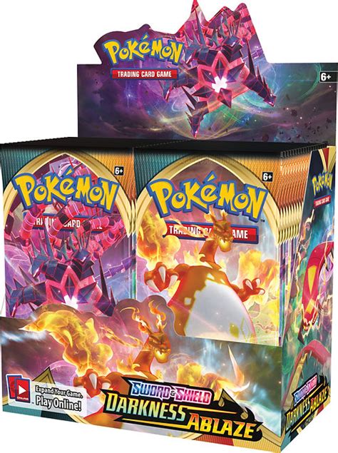 POKEMON Booster Box (36 packs) - Sword and Shield Darkness Ablaze | Holocron cards