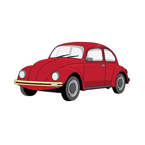 Gambar Mobil Klasik Merah, Klasik, Mobil, Clipart Mobil PNG dan Vektor ...