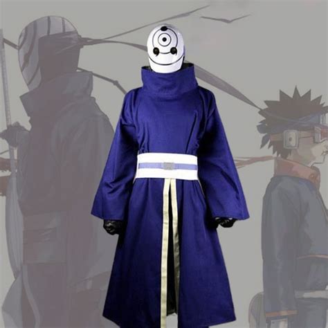 Akatsuki Ninja Tobi Obito Madara Uchiha Cosplay Costume – WebCosplay.com