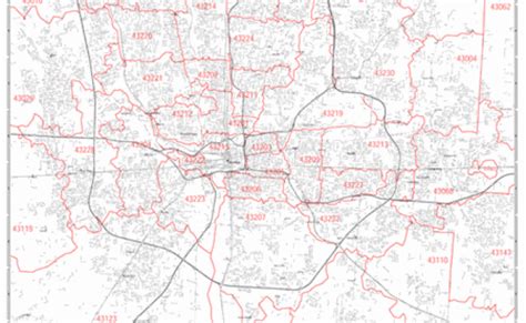 Zip Code Map Cincinnati Ohio