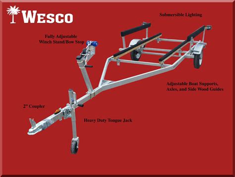 WESCO TRAILERS – GALVANIZED – Seels Outboard