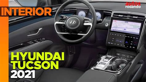 Hyundai TUCSON 2021 INTERIOR todo los detalles - YouTube