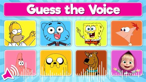 Guess the Cartoon Character by the Voice - YouTube