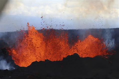 Kilauea Volcano Eruption History