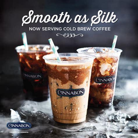 Cinnabon introduces cold brew iced coffee range - Caterer Middle East