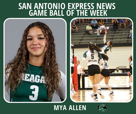 Congrats to Reagan Volleyball’s Mya Allen – Rattler Sports